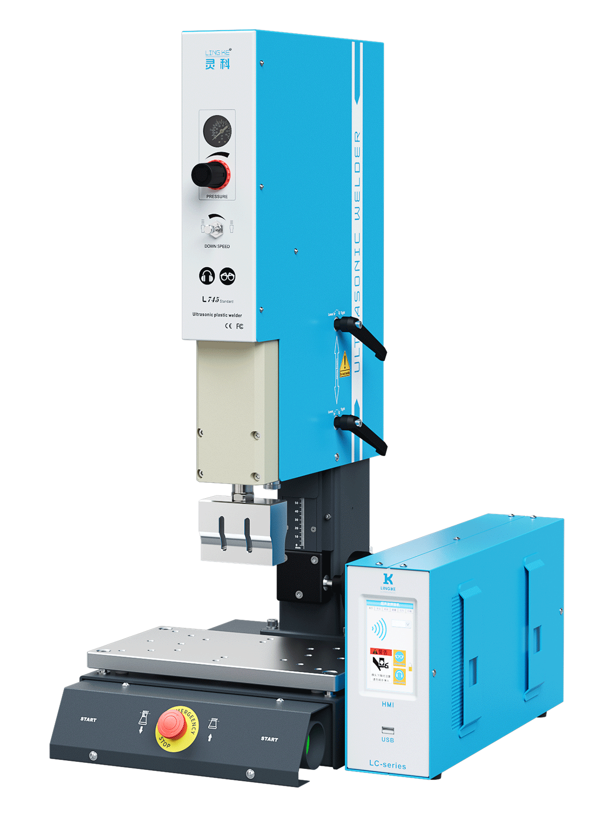 靈科超聲波塑料焊接機(jī) 28kHz-1200W L745 Standard 數(shù)字 靈科超聲波塑料焊接機(jī) 28kHz-1200W L745 Standard 數(shù)字
